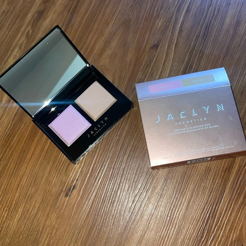 ‼️LAST ONE‼️🆕🌿🖤JACLYN HILL: “LILAC LOVE/TOP TAN” Blush & Bronzing Duo